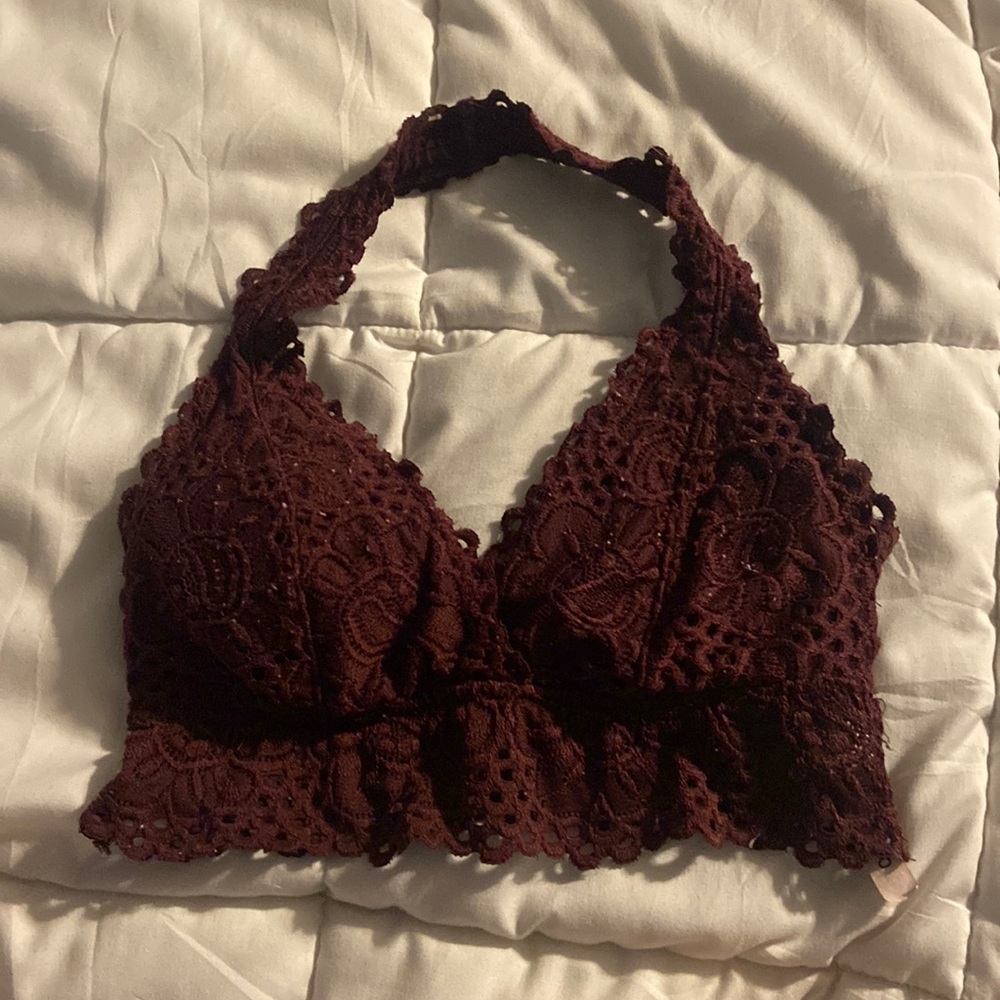 AERO burgundy Bralette